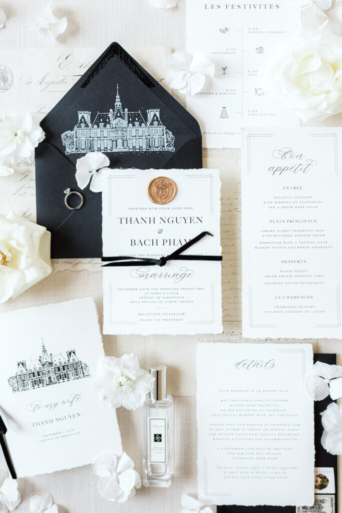 Fine Art Destination Wedding Photographer Europe | Nicole Mihelic | Chateau de Baronville Paris Wedding