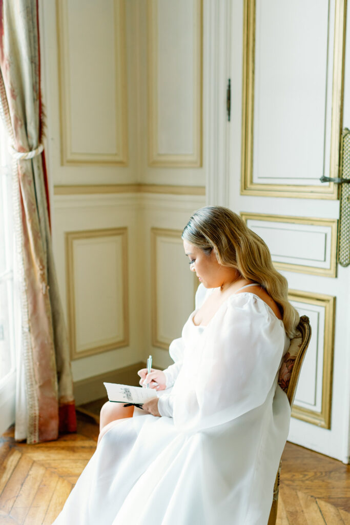 Fine Art Destination Wedding Photographer Europe | Nicole Mihelic | Chateau de Baronville Paris Wedding