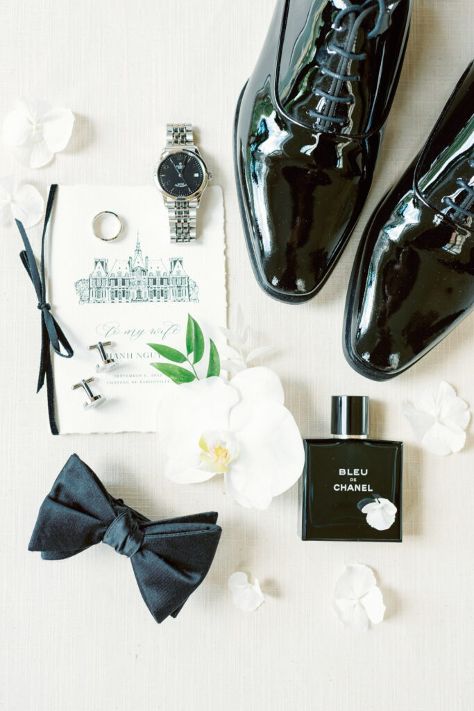 Fine Art Destination Wedding Photographer Europe | Nicole Mihelic | Chateau de Baronville Paris Wedding