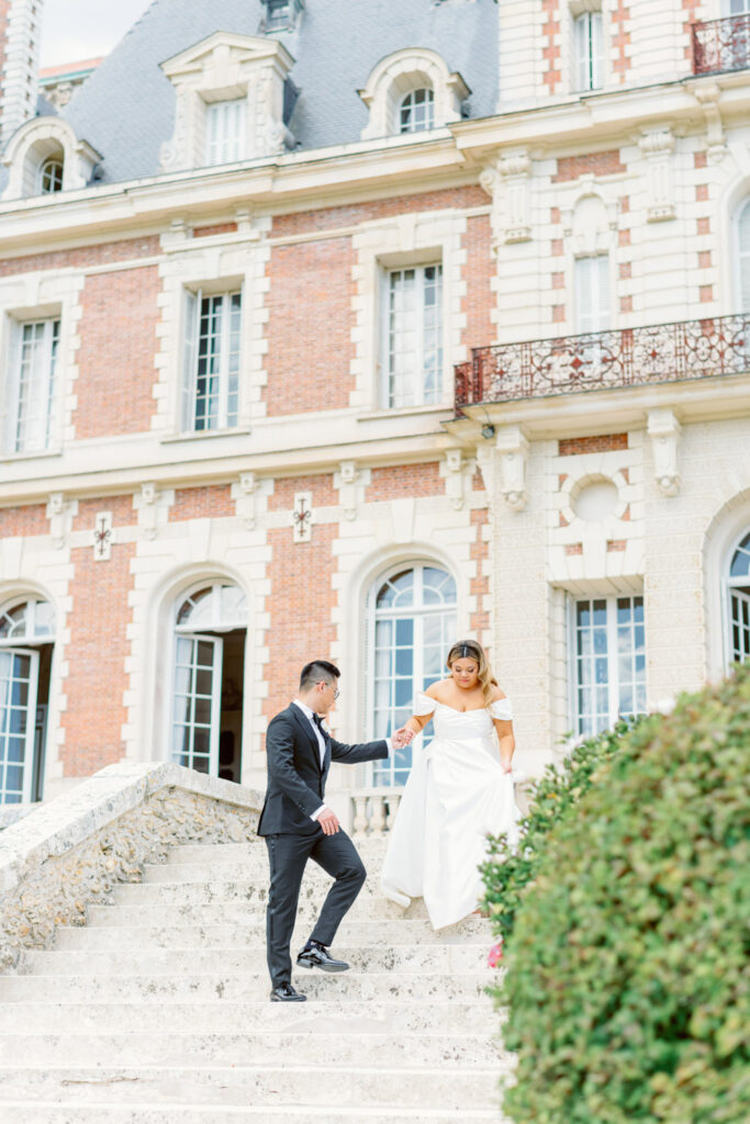 Fine Art Destination Wedding Photographer Europe | Nicole Mihelic | Chateau de Baronville Paris Wedding