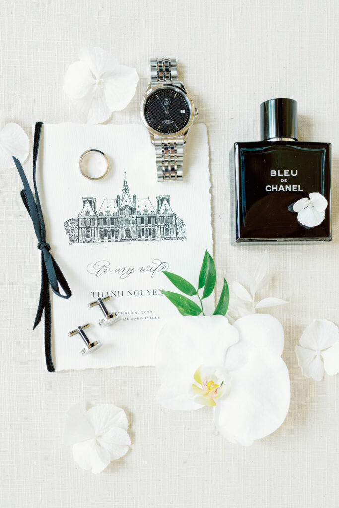 Fine Art Destination Wedding Photographer Europe | Nicole Mihelic | Chateau de Baronville Paris Wedding