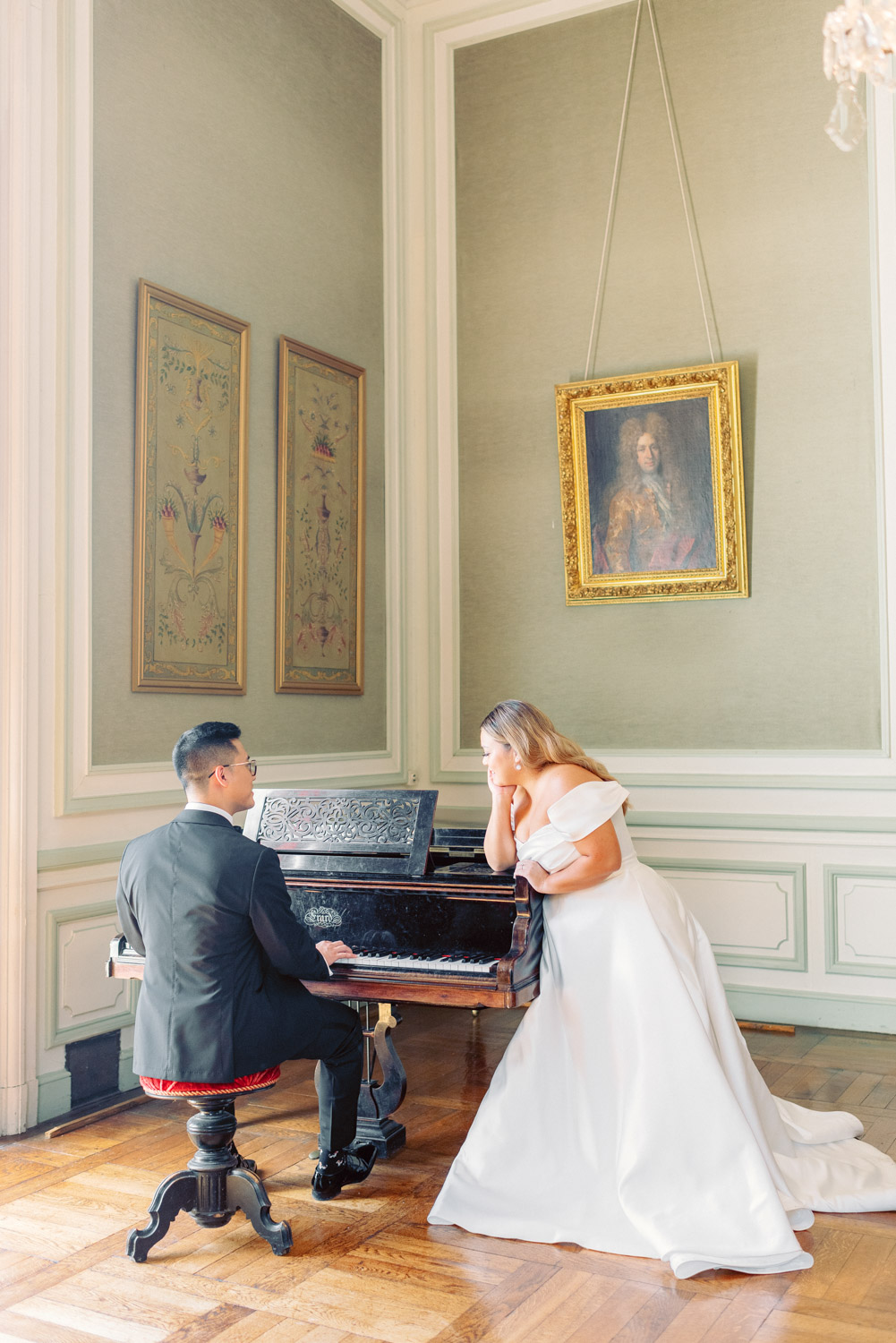 Fine Art Destination Wedding Photographer Europe | Nicole Mihelic | Chateau de Baronville Paris Wedding